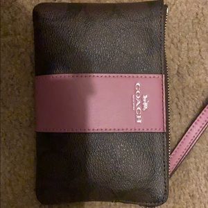 Coach wristlet